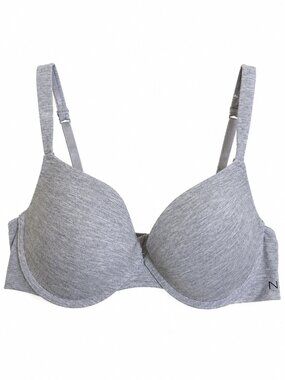 Nautica Gray Underwire Bra Women’s 36C Lightly Padded Everyday Bra